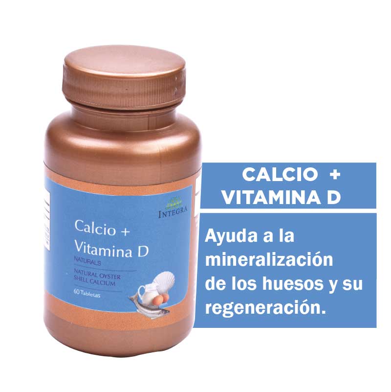 Calcio Vitamina D Integra 1500mg200ui 60 Tableta Lancasco Scentia Multivitaminicos 8531